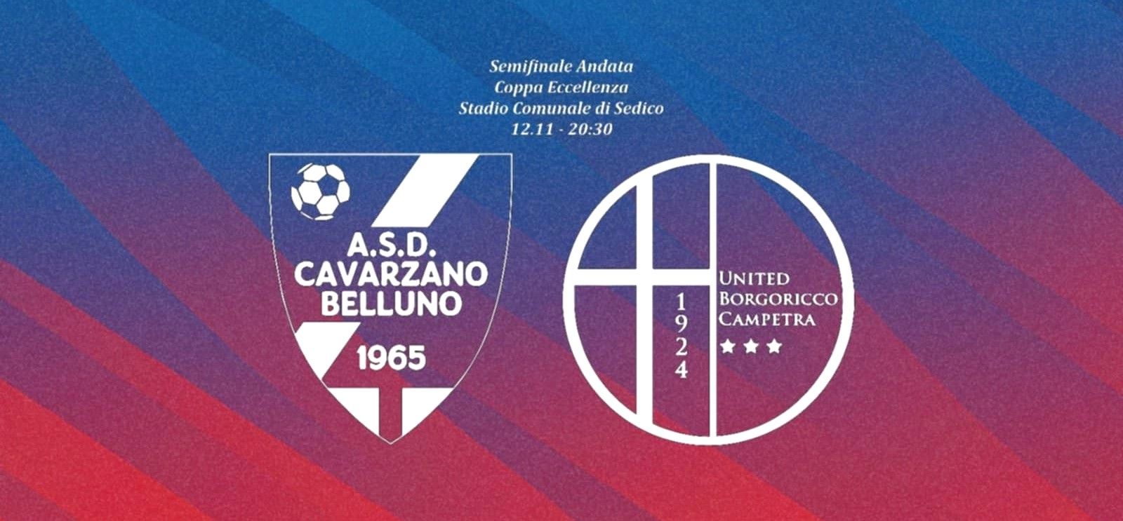 Sconfitta di misura nella semifinale di andata di Coppa Italia: Cavarzano Belluno-United Borgoricco Campetra 1-0