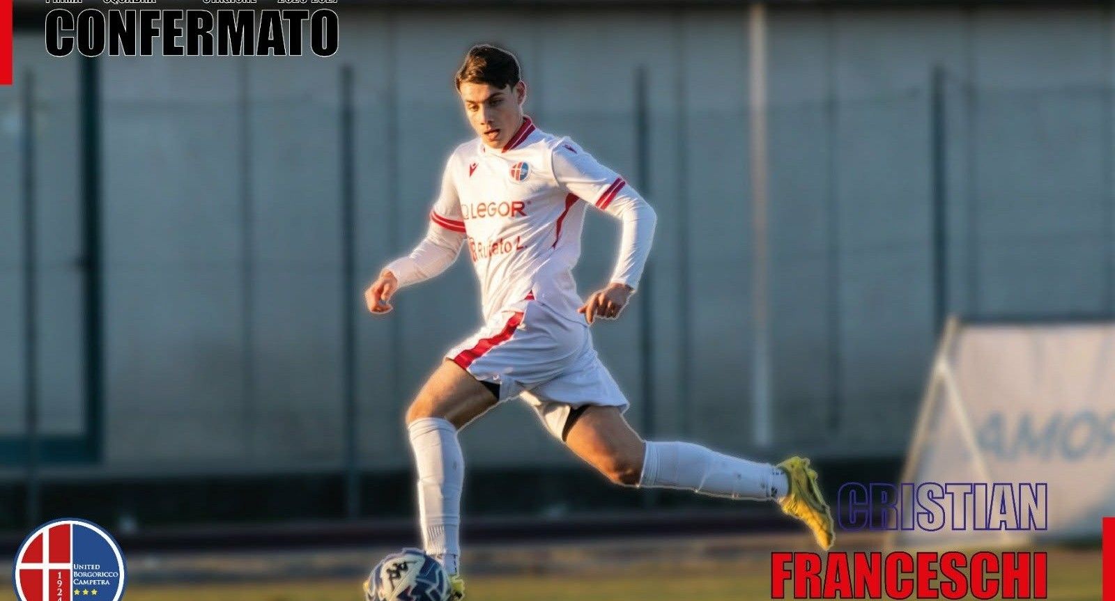 Altra conferma importante: definito il rinnovo del giovane Cristian Franceschi