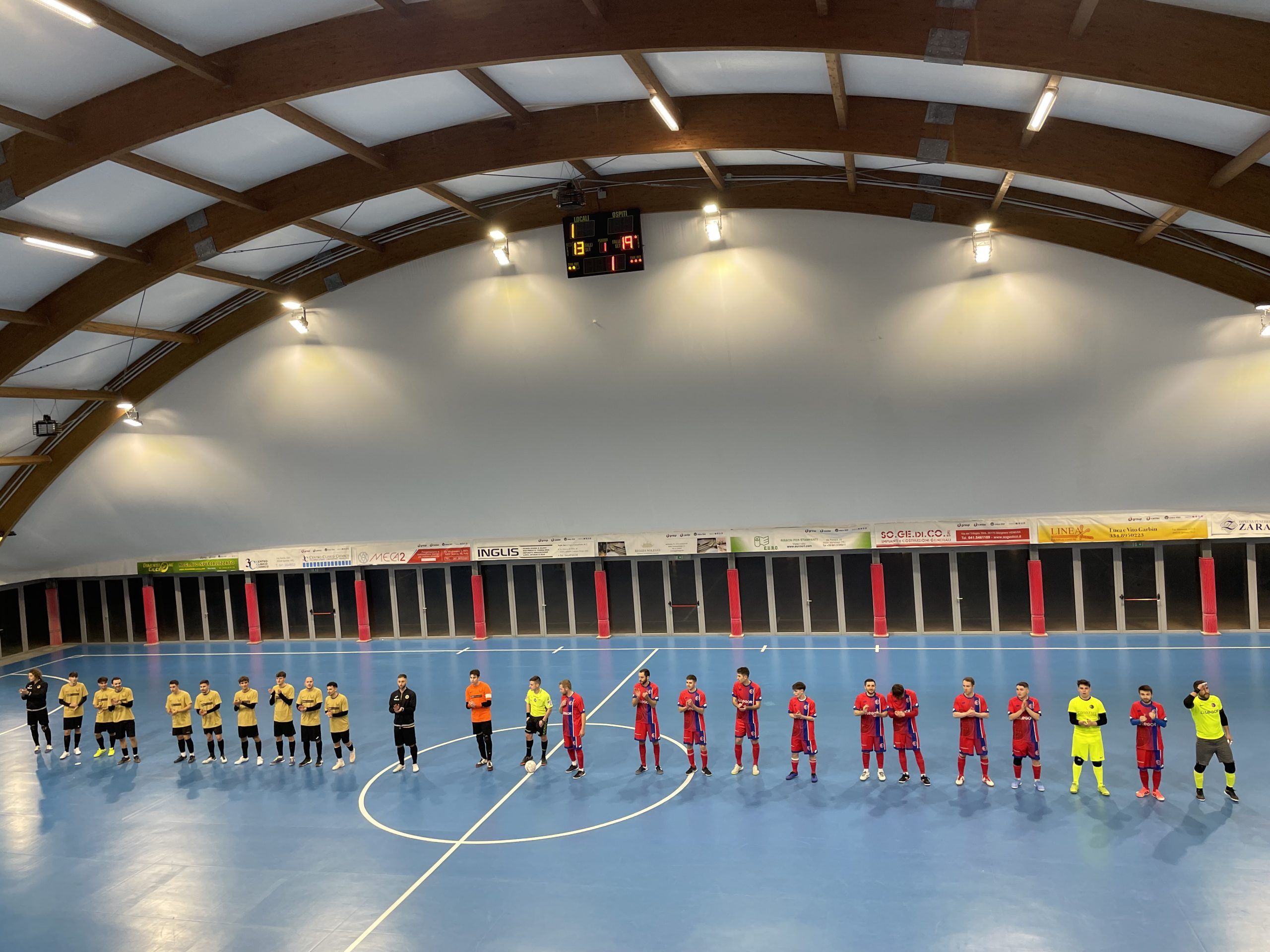Calcio a 5 ancora vittorioso! Martellago battuto all’UCenter al termine di una gara mai in discussione. Martellago C5 1 – United Borgoricco Campetra 5