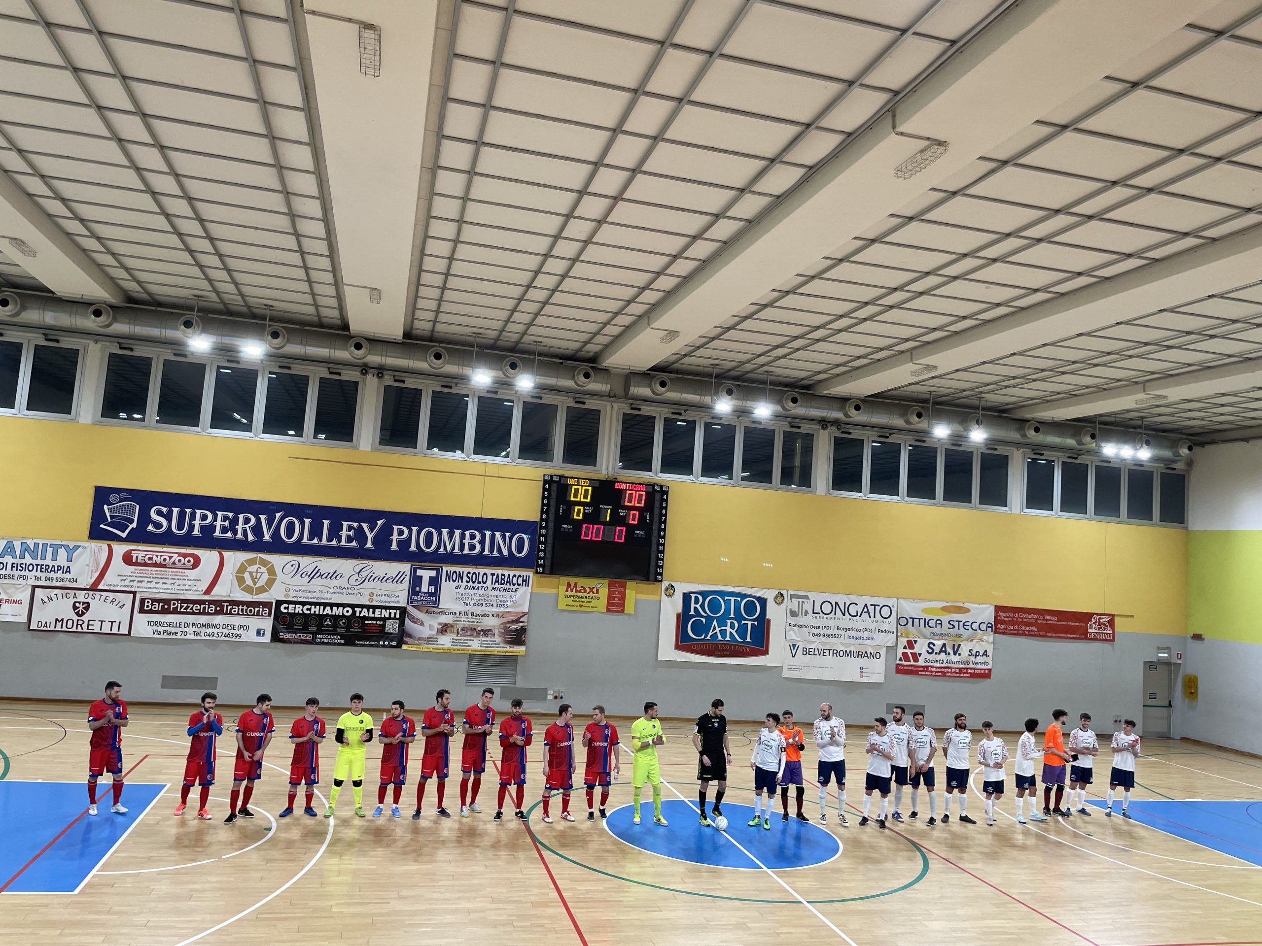 L’ennesimo finale thrilling della stagione stavolta premia meritatamente i rossoblu’. United Borgoricco Campetra 6 – Monticano C5 5