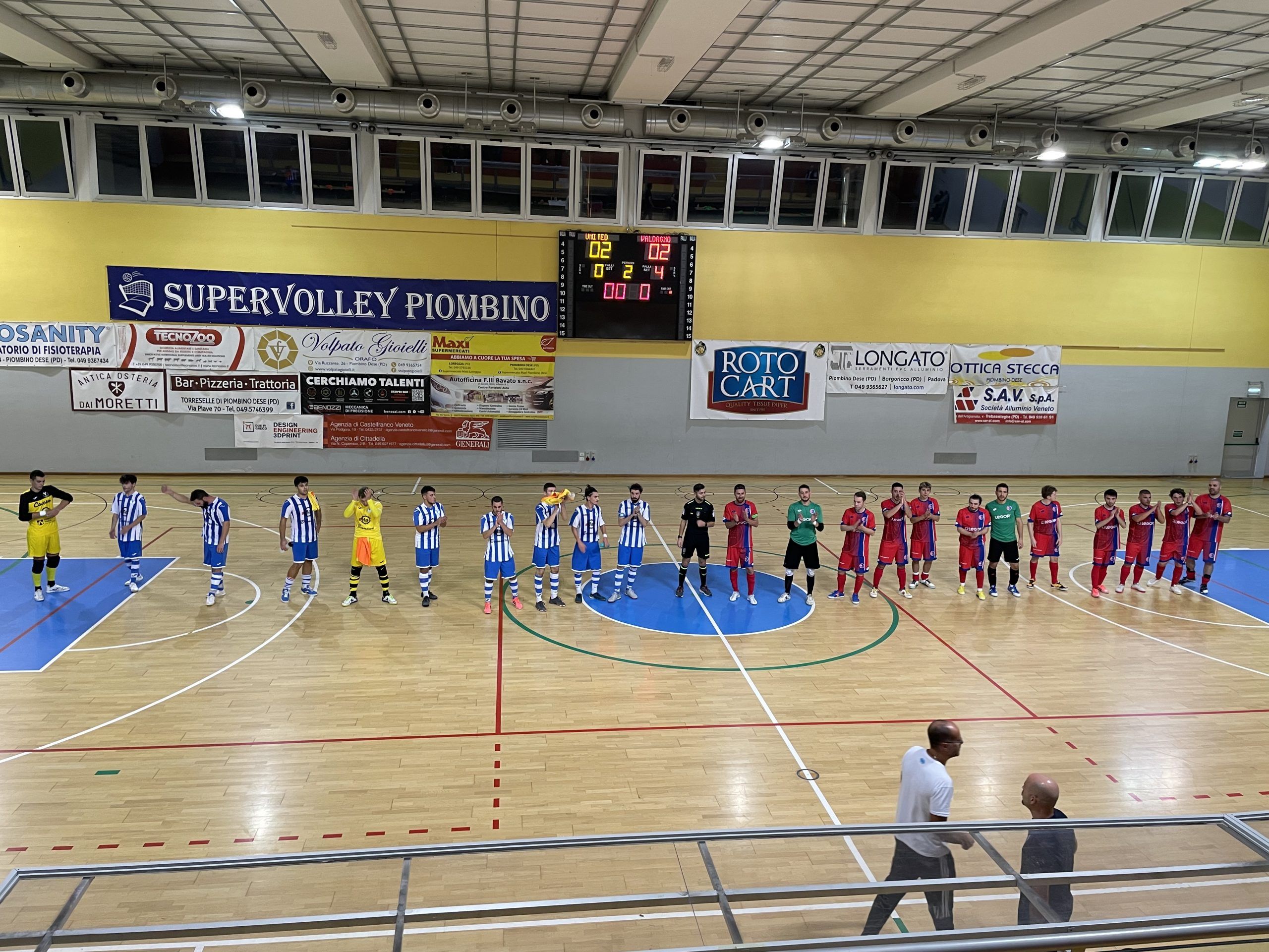 Un grande United blocca sul pari la corazzata Valdagno: al “PalaUnited” finisce 2 a 2!