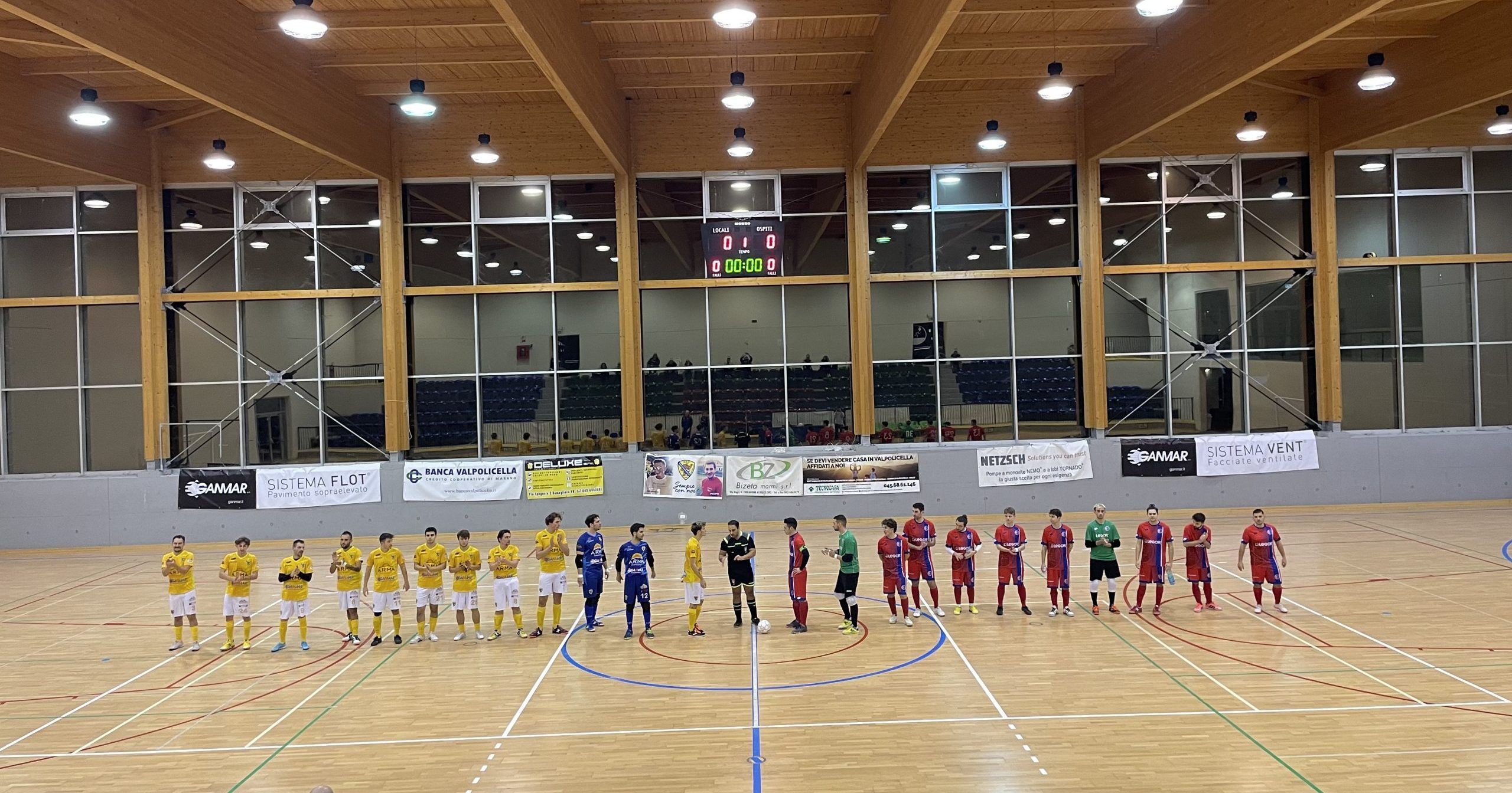 C’è la “Fatal Verona” anche per il Calcio a 5. Brutta prestazione e sconfitta per 3 a 1 in casa del Valpolicella.