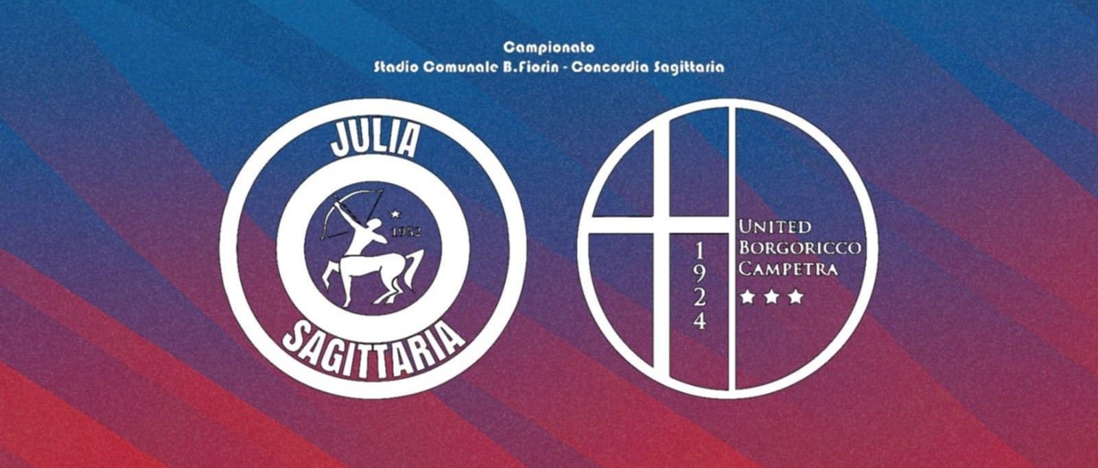Una doppietta di Garbuio artiglia il pareggio in terra veneziana: Julia Sagittaria-United Borgoricco Campetra 2-2