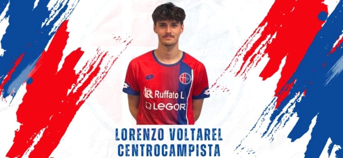 Altro innesto di qualità in mediana: dal Vittorio Falmec ecco il centrocampista Lorenzo Voltarel