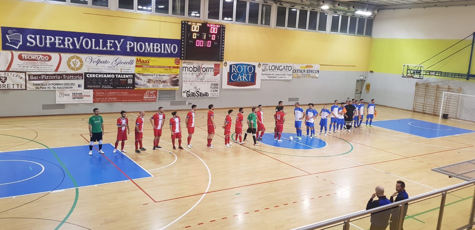L’Olimpia passa a Torreselle, prima sconfitta per lo United
