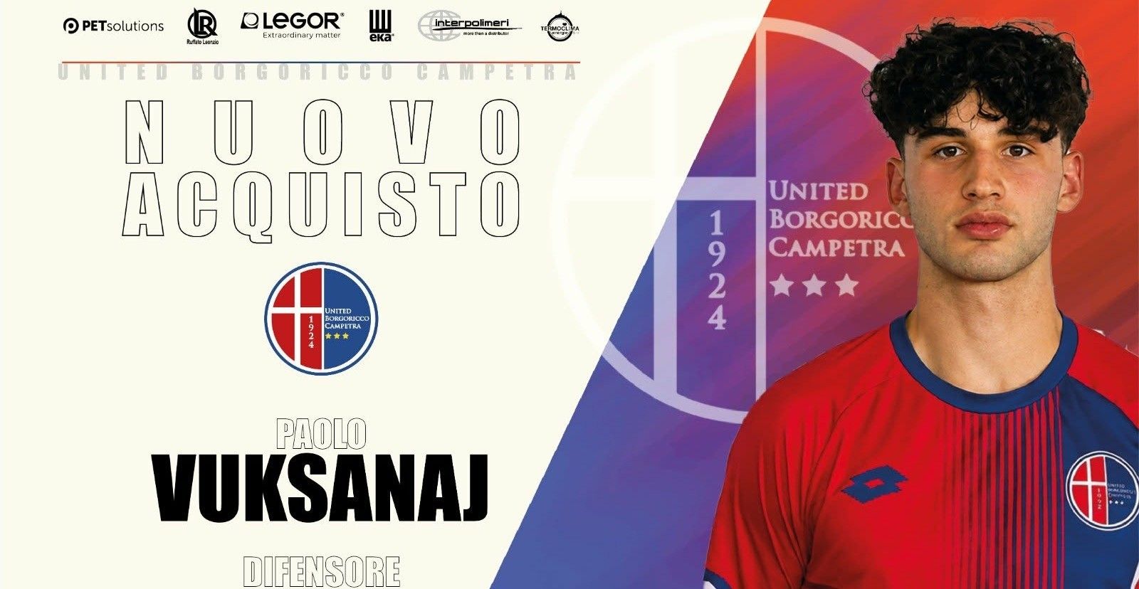 Altro tassello importante nel pacchetto dei fuori quota: dalla juniores nazionale del Campodarsego ecco il terzino Paolo Vuksanaj