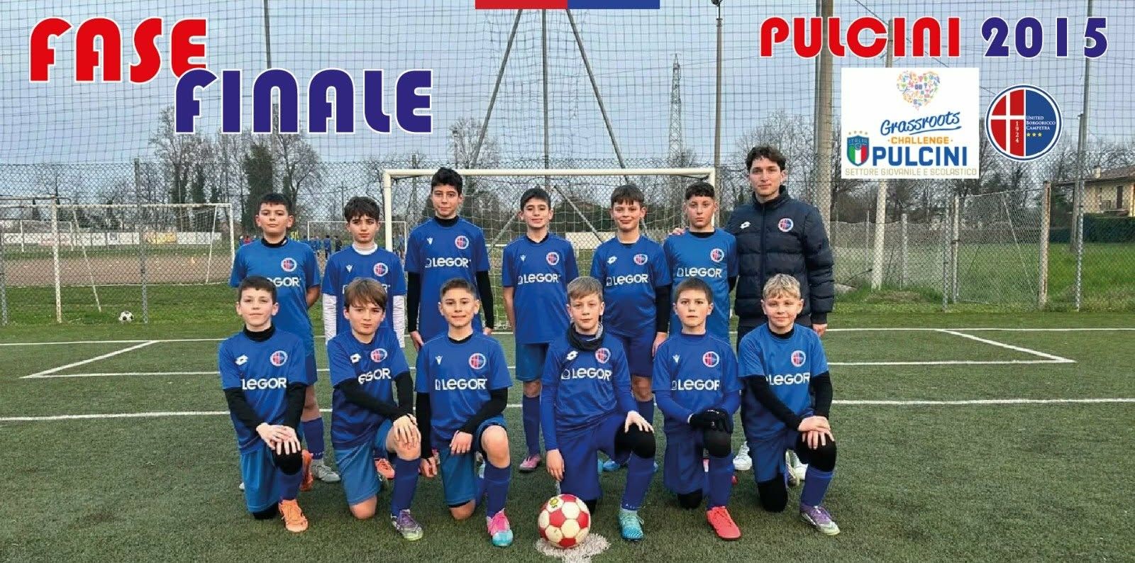 Focus settore giovanile: i Pulcini 2015 di Filippo Baldassa volano alla fase finale del «Grassroots Challenge»