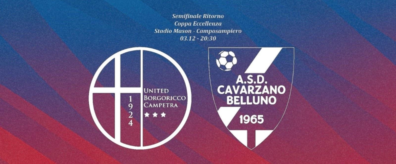 Doppietta da sogno di Barichello, si vola in finale di Coppa Italia: United Borgoricco Campetra-Cavarzano Belluno 2-0