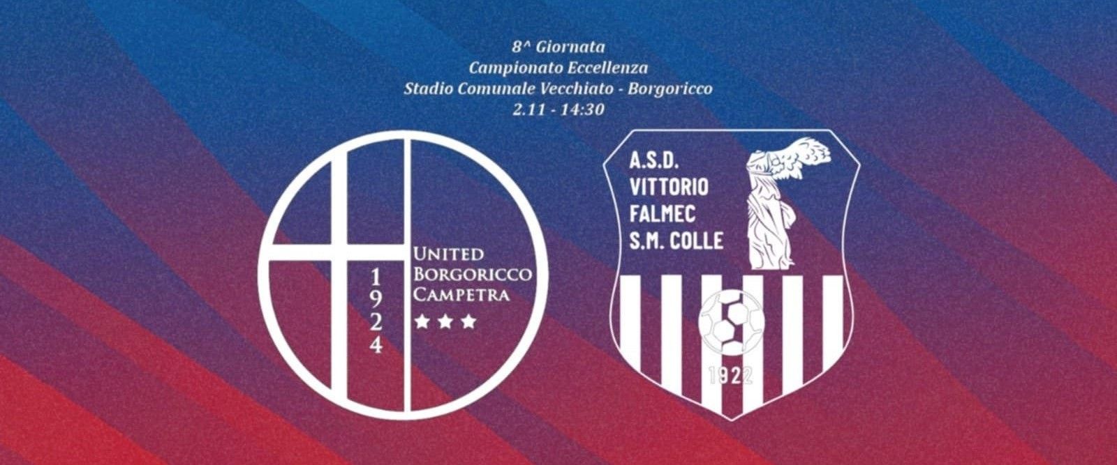 Una doppietta di Paolo Pinto vale la seconda vittoria di fila: United Borgoricco Campetra-Vittorio Falmec SM Colle 2-0