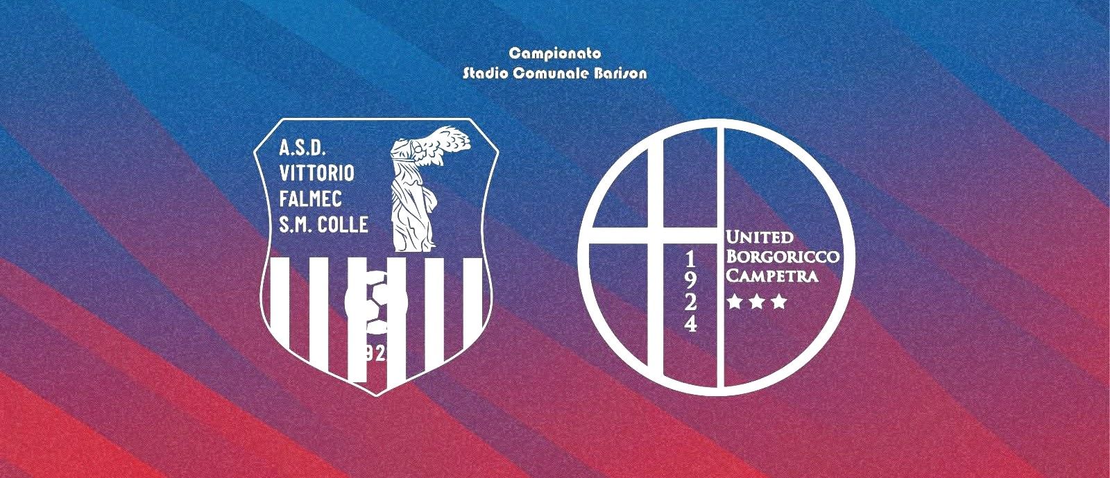 Buson e Garbuio firmano una preziosissima vittoria in rimonta: Vittorio Falmec SM Colle-United Borgoricco Campetra 1-2