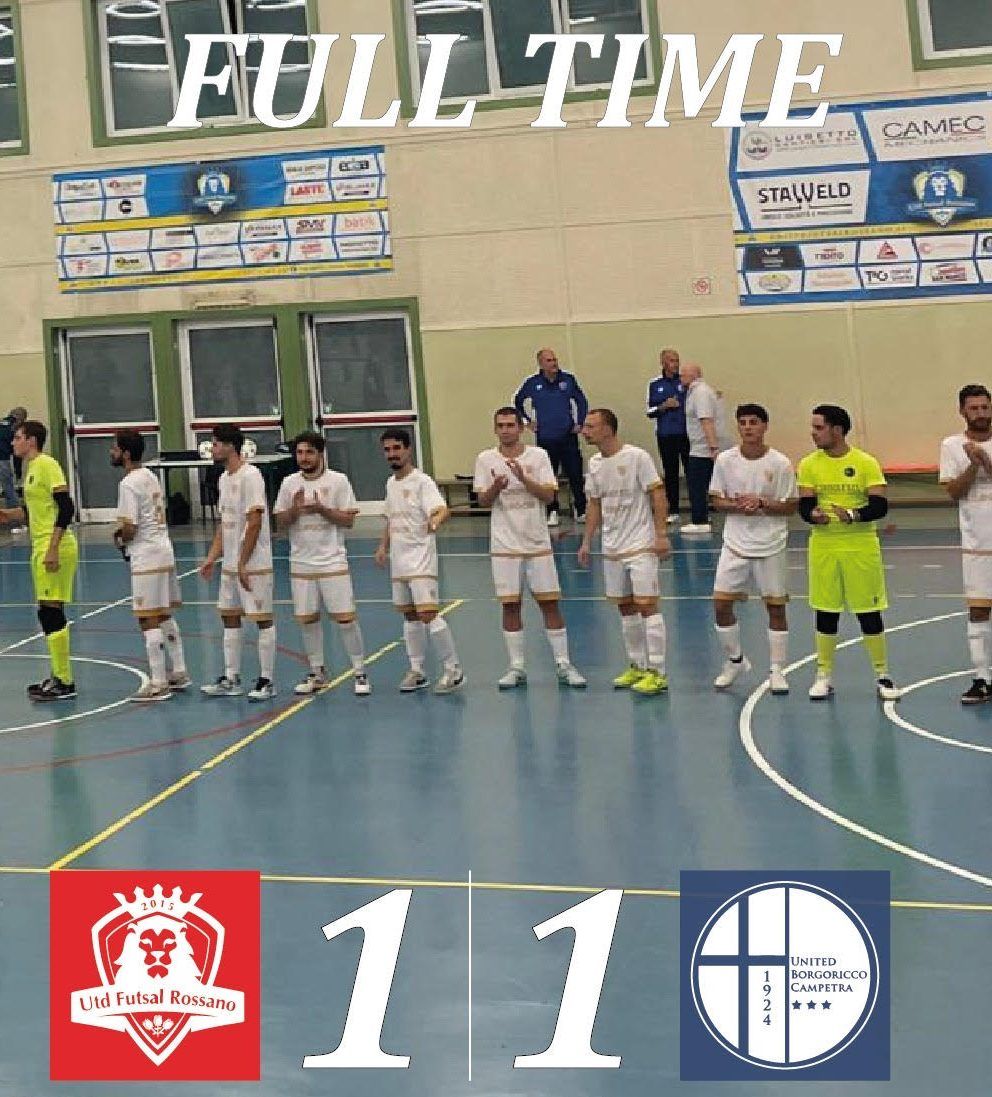 United B.C. e Rossano si dividono la posta in palio nel big-match di giornata: a Gallo risponde poco dopo Uwaechue, per l’1 a 1 definitivo.